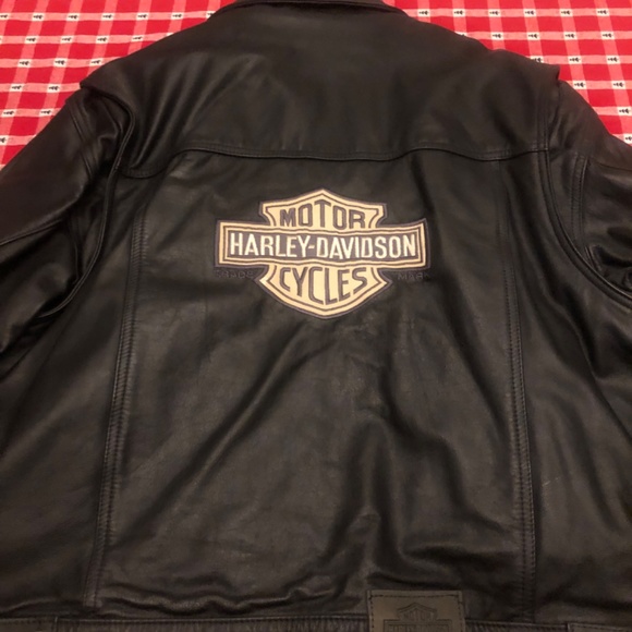 Harley leather jacket - Picture 3 of 6